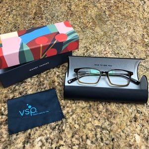 Warby Parker Morris Glasses | Black, Toffee | EUC